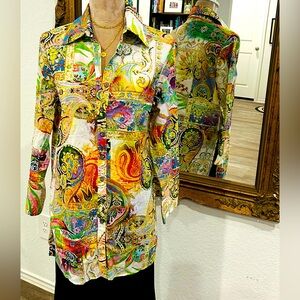 Vibrant Multicolor Women's Blouse